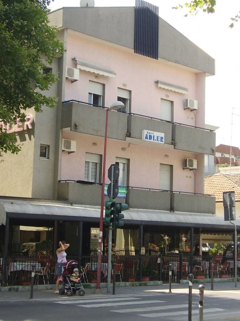 Hotel Adler 리미니 외부 사진